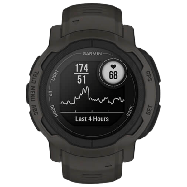 Ceas inteligent Garmin Instinct 2 Graphite 0.9" | 45 mm | Polimer/Silicon
| 010-02626-00 photo 2