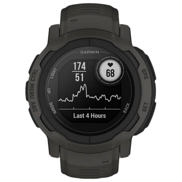 Ceas inteligent Garmin Instinct 2S Graphite 0.79" | 45 mm | Polimer/Silicon
| 010-02627-00 photo 2
