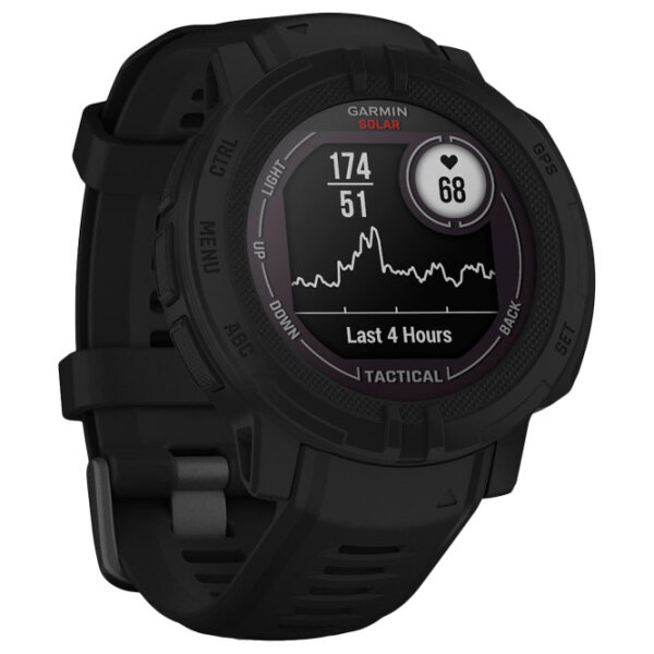 Ceas inteligent Garmin Instinct 2 Solar Black 0.9" | 45 mm | Polimer/Silicon
| 010-02627-03 photo 3