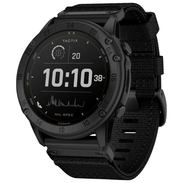 Умные часы Garmin Tactix Delta Черный 1.4" | 35.5 мм | Титан/Нейлон
| 010-02357-11 photo 1
