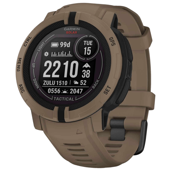 Ceas inteligent Garmin Instinct 2 Solar Coyote Tan 0.9" | 45 mm | Polimer/Silicon
| 010-02627-04 photo 1