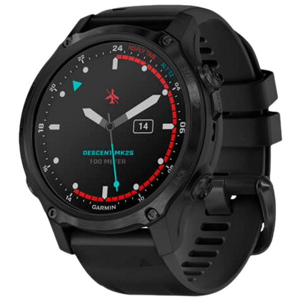 Умные часы Garmin Descent Mk2S Углеродно серый 1.2" | 43 мм | Нержавеющая сталь/Силикон
| 010-02403-04 photo 1