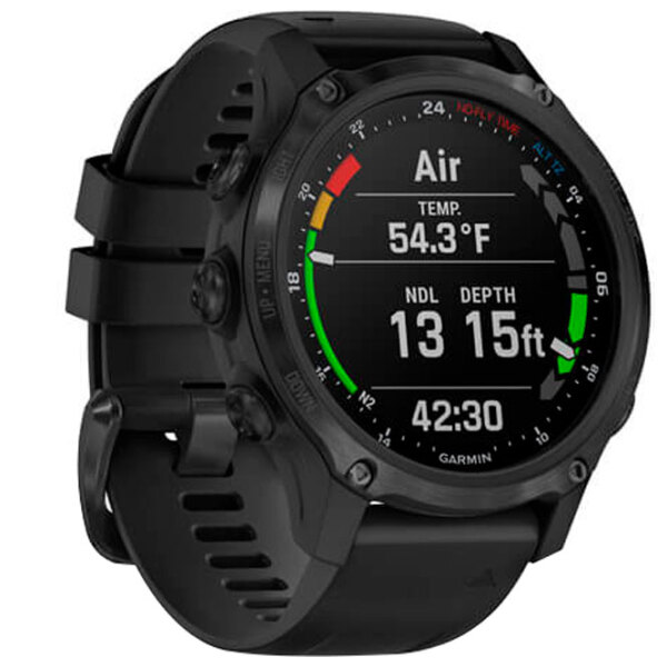 Умные часы Garmin Descent Mk2S Углеродно серый 1.2" | 43 мм | Нержавеющая сталь/Силикон
| 010-02403-04 photo 3