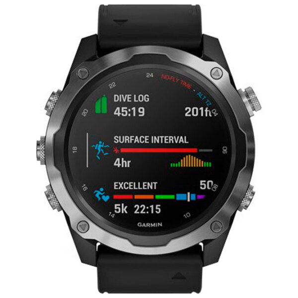 Умные часы Garmin Descent MK2i Черный 1.4" | 52 мм | Нержавеющая сталь/Силикон
| 010-02132-11 photo 2