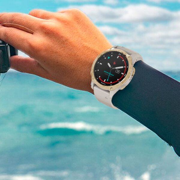 Умные часы Garmin Descent Mk2S Светло золотистый 1.2" | 43 мм | Нержавеющая сталь/Силикон
| 010-02403-01 photo 6