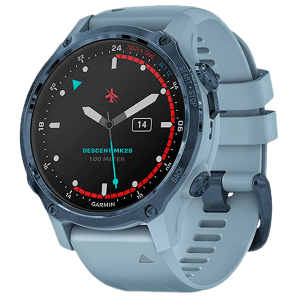 Ceas inteligent Garmin Descent Mk2S Blue 1.2" | 43 mm | Oțel inoxidabil/Silicon
| 010-02403-07 photo 1