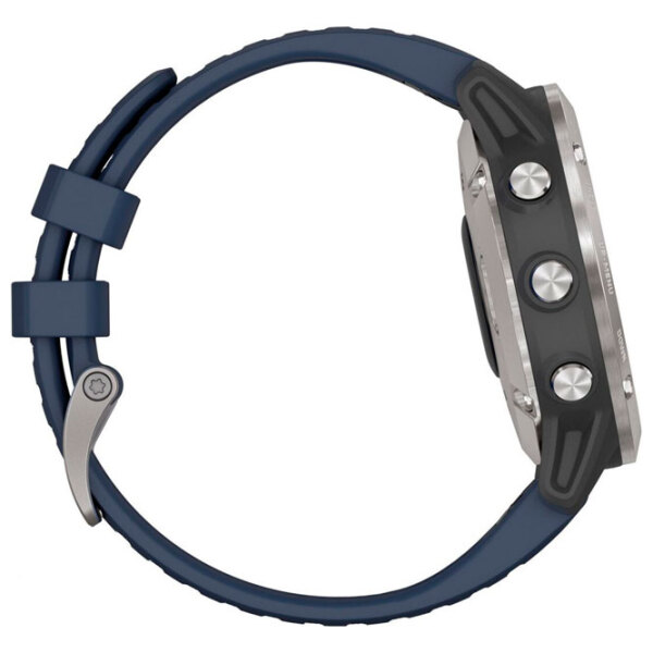 Умные часы Garmin Quatix 6 Captain Blue Серый 1.3" | 41 мм | Нержавеющая сталь/Силикон
| 010-02158-91 photo 5