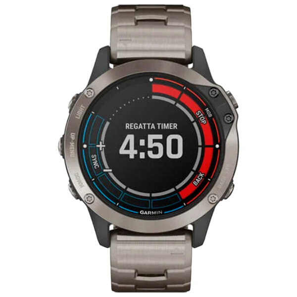 Умные часы Garmin Quatix 6 Титан 1.3" | 47 мм | Титан/Титан
| 010-02158-95 photo 2
