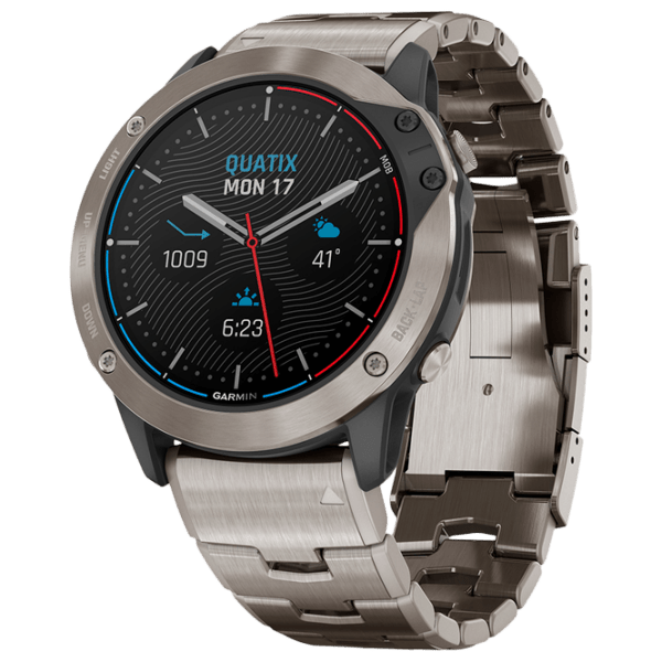 Умные часы Garmin Quatix 6X Solar Черный 1.4" | 51 мм | Титан/Титан
| 010-02157-31 photo 1
