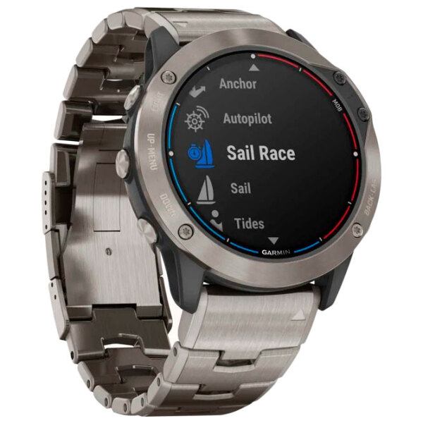 Умные часы Garmin Quatix 6X Solar Черный 1.4" | 51 мм | Титан/Титан
| 010-02157-31 photo 3