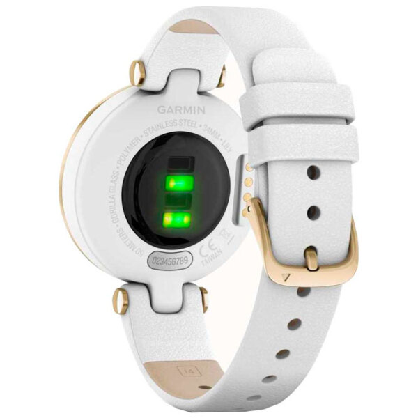 Ceas inteligent Garmin Lily Gold 1" | 34.5 mm | Oțel inoxidabil/Piele italiană
| 010-02384-B3 photo 6