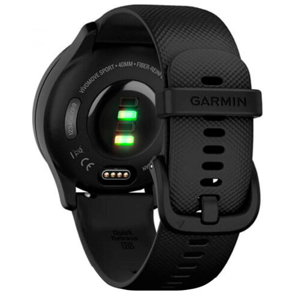 Ceas inteligent Garmin Vivomove Sport Black 1.78" | 40mm | Polimer/Silicon| 010-02566-00 photo 5
