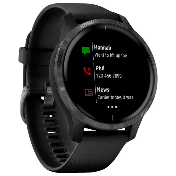 Умные часы Garmin Venu Черный 1.2" | 30.4 мм | Нержавеющая сталь, Полимер/Силикон
| 010-02173-14 photo 3