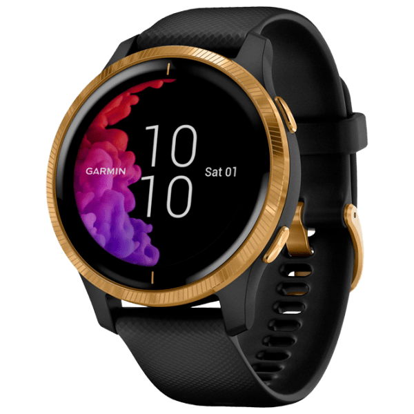 Ceas inteligent Garmin Venu Gold 1.2" | 30.4 mm | Oțel inoxidabil, polimer/Silicon
| 010-02173-34 photo 1