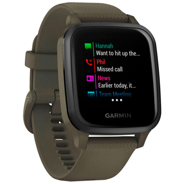 Умные часы Garmin Venu Sq – Music Edition Зеленый 1.3" | 40 мм | Алюминий/Силикон
| 010-02426-13 photo 3