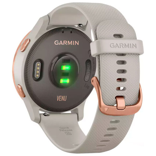 Умные часы Garmin Venu Золото 1.2" | 30.4 мм | Нержавеющая сталь, Полимер/Силикон
| 010-02173-24 photo 4