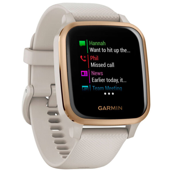 Умные часы Garmin Venu Sq – Music Edition Розовое Золото 1.3" | 40 мм | Алюминий/Силикон
| 010-02426-11 photo 3
