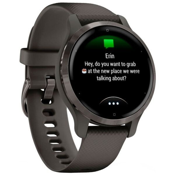 Ceas inteligent Garmin Venu 2S Gray 1.1" | 40mm | Oțel inoxidabil/Silicon
| 010-02429-10 photo 3