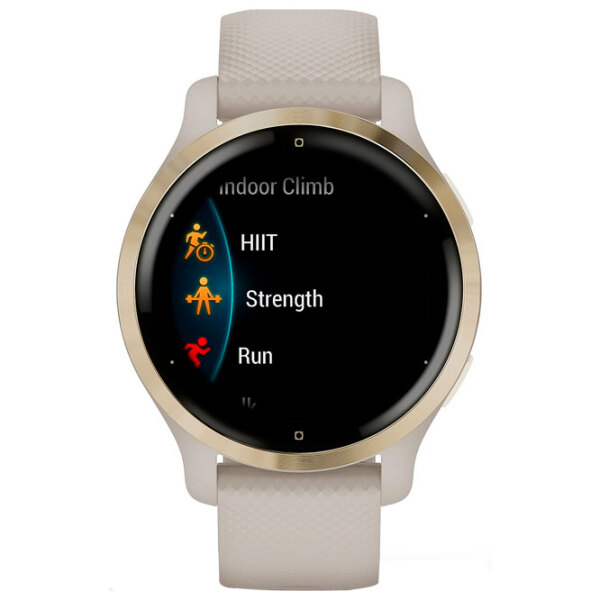 Ceas inteligent Garmin Venu 2S Gold 1.1" | 40mm | Oțel inoxidabil/Silicon
| 010-02429-11 photo 2
