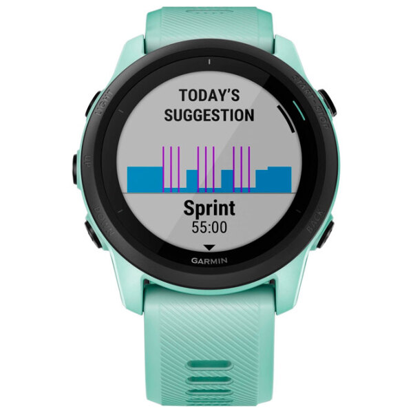 Ceas inteligent Garmin Forerunner 745 Green 1.2" | 30.4 mm | Polimer/Silicon
| 010-02445-11 photo 2