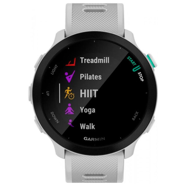 Умные часы Garmin Forerunner 55 Белый 1.04" | 42 мм | Пластик/Силикон
| 010-02562-11 photo 2