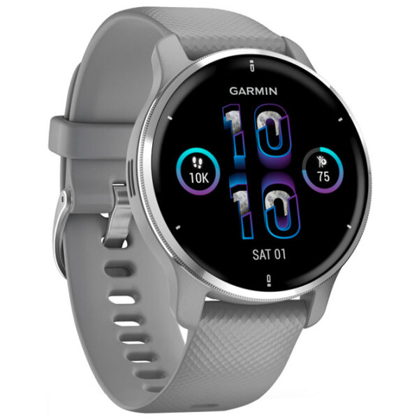 Умные часы Garmin Venu 2 Plus Серебряный 1.3" | 43 мм | Нержавеющая сталь/Силикон
| 010-02496-10 photo 3