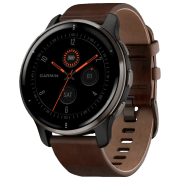 Умные часы Garmin Venu 2 Plus Серый 1.3" | 43 мм | Нержавеющая сталь/Кожа
| 010-02496-15