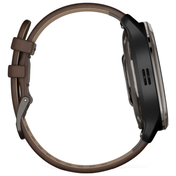Умные часы Garmin Venu 2 Plus Серый 1.3" | 43 мм | Нержавеющая сталь/Кожа
| 010-02496-15 photo 5