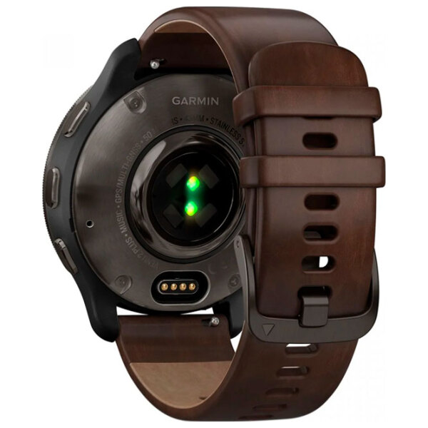 Умные часы Garmin Venu 2 Plus Серый 1.3" | 43 мм | Нержавеющая сталь/Кожа
| 010-02496-15 photo 6