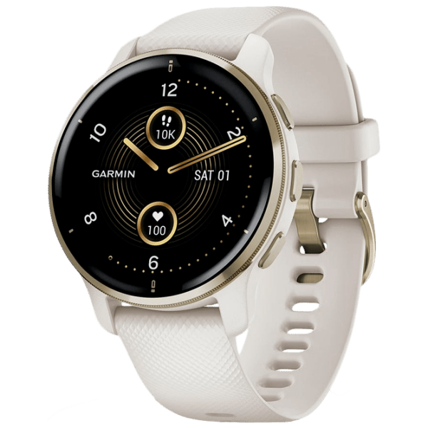 Умные часы Garmin Venu 2 Plus Золото 1.3" | 43 мм | Нержавеющая сталь/Силикон
| 010-02496-12 photo 1