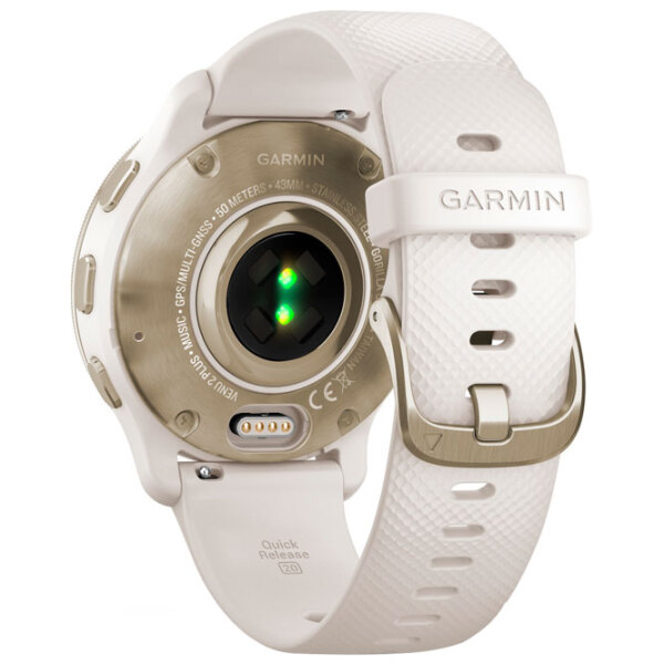 Умные часы Garmin Venu 2 Plus Золото 1.3" | 43 мм | Нержавеющая сталь/Силикон
| 010-02496-12 photo 6