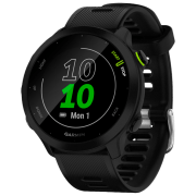 Ceas inteligent Garmin Forerunner 55 Black 1.04" | 26.3 mm | Plastic/Silicon
| 010-02562-10