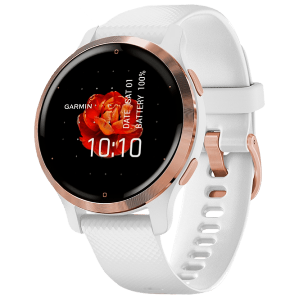 Ceas inteligent Garmin Venu 2S Gold 1.1" | 40mm | Oțel inoxidabil/Silicon
| 010-02429-13 photo 1