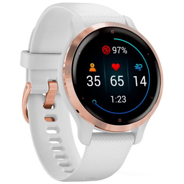 Ceas inteligent Garmin Venu 2S Gold 1.1" | 40mm | Oțel inoxidabil/Silicon
| 010-02429-13 photo 3