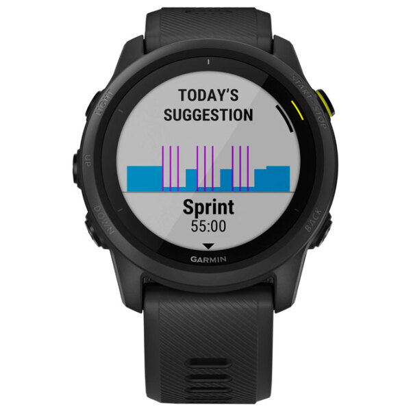 Умные часы Garmin Forerunner 745 Черный 1.2" | 30.4 мм | Полимер/Силикон
| 010-02445-10 photo 2