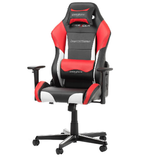 Scaun Gaming DXRacer Drifting GC-D61-NWR-M3 Black Red  photo 2