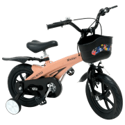 Bicicletă Glamvers Speed 12 12" Gold Black Metal / Pentru copii