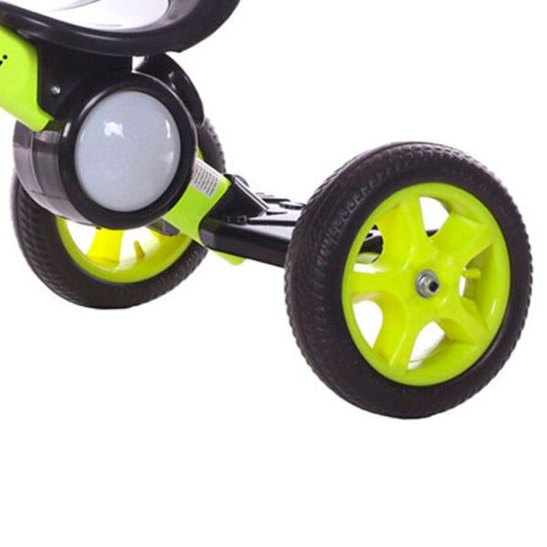 Triciclu Kikka Boo Lino Green Metal/ Pentru copii photo 3