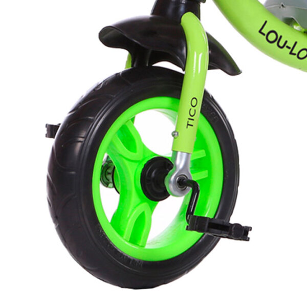 Triciclu Kikka Boo Tico Green Metal/ Pentru copii photo 4