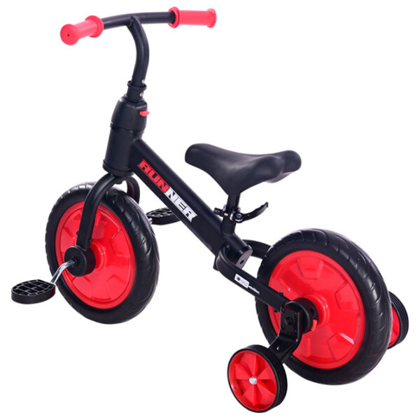 Bicicletă fără pedale Lorelli Runner 11" Red Black Metal / Pentru copii photo 3