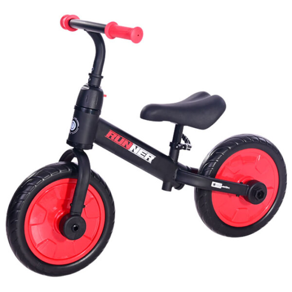 Bicicletă fără pedale Lorelli Runner 11" Red Black Metal / Pentru copii photo 4