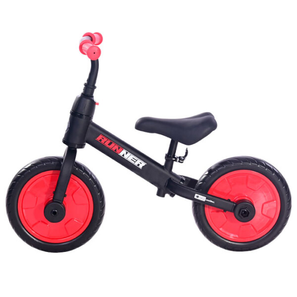 Bicicletă fără pedale Lorelli Runner 11" Red Black Metal / Pentru copii photo 5