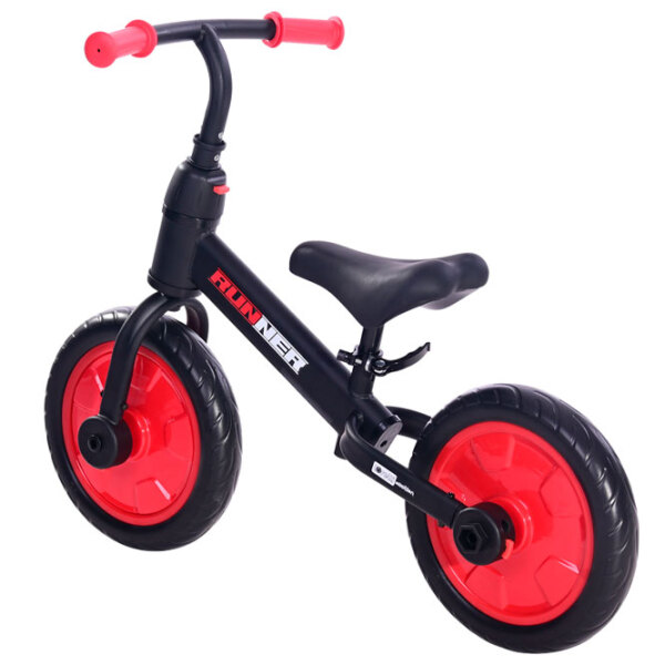 Bicicletă fără pedale Lorelli Runner 11" Red Black Metal / Pentru copii photo 6