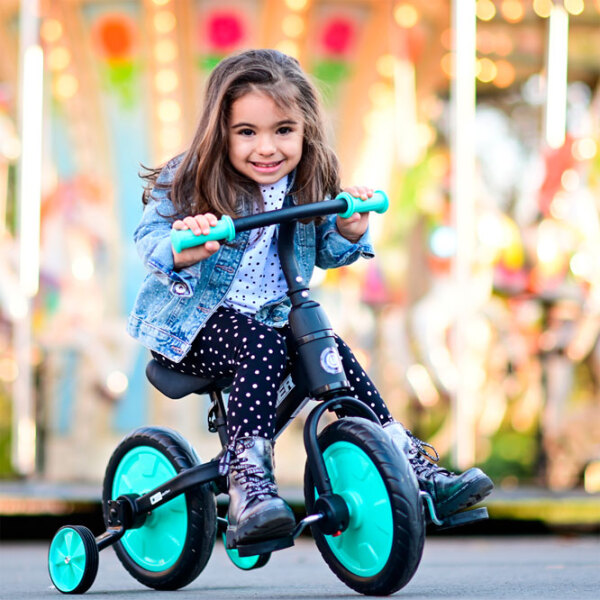 Bicicletă fără pedale Lorelli Runner 11" Turquoise Black Metal / Pentru copii photo 7