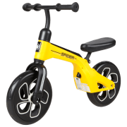 Bicicletă fără pedale Lorelli Spider 10" Yellow Black  / Pentru copii