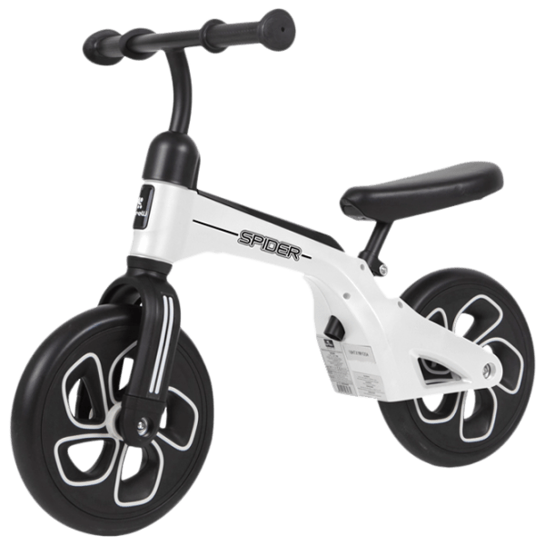 Bicicletă fără pedale Lorelli Spider 10" White Black  / Pentru copii photo 1