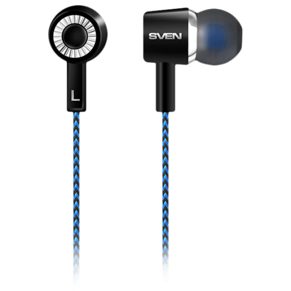 Căști Sven E-106 Black Cu fir / Personal / In ear photo 1