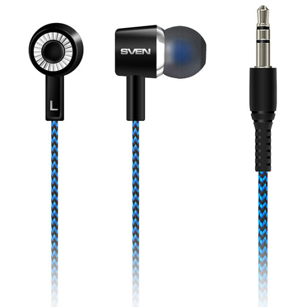Căști Sven E-106 Black Cu fir / Personal / In ear photo 2