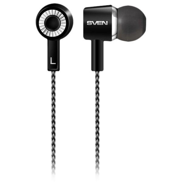 Căști Sven E-109M Black Cu fir / Personal / In ear photo 1