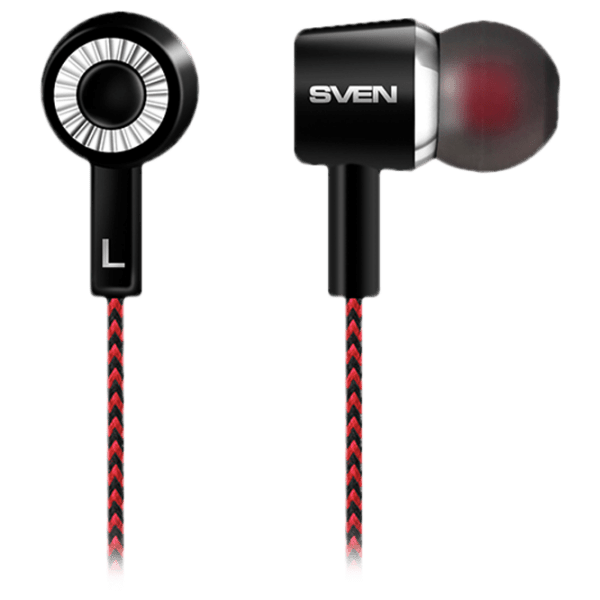 Căști Sven E-108 Black Cu fir / Personal / In ear photo 1